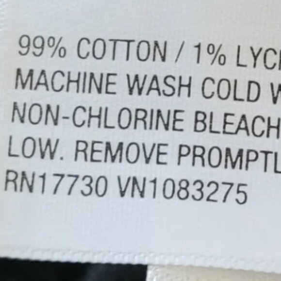 Universal Thread Black Wash Denim Jeans Midi Skirt Front Slit Sz 24 NWT - Picture 3 of 3